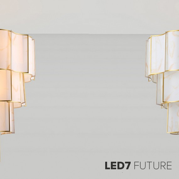 Loft Industry Modern - Shade Chandelier